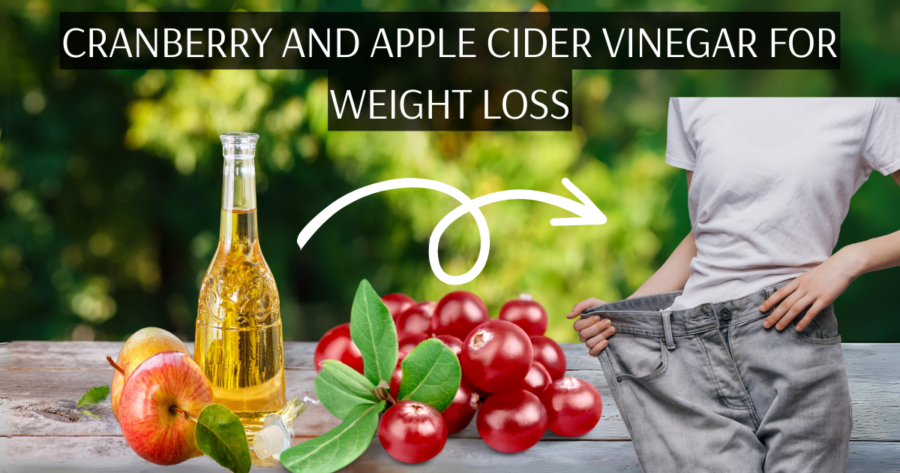 cranberry and apple cider vinegar